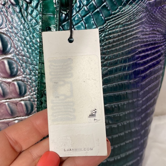 NWT $385 RETAIL Brahmin Ellen Enchant Ombré Melbourne!🧜🏼‍♀️🧜🏼‍♀️ - Picture 7 of 17